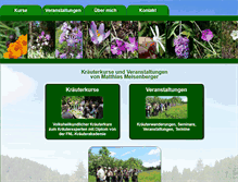 Tablet Screenshot of meisenberger.com